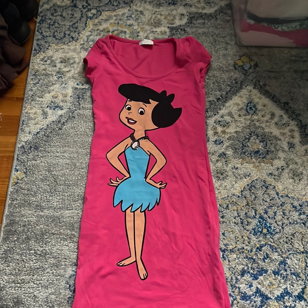 Girls flinstones dress
